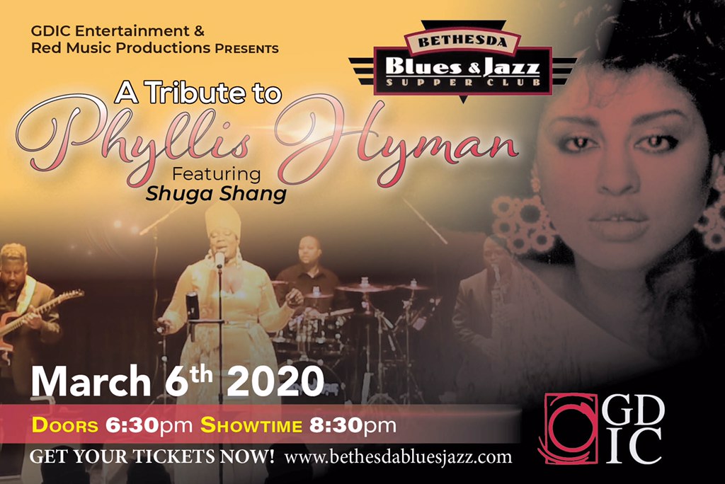 redfootz's tweet photo. This Week: Phyllis Hyman Tribute @ Bethesda Blues &amp; Jazz! Get tickets now at https://t.co/z0FNWvxcbI https://t.co/8iBv40KYFn https://t.co/PUjwOL9qtF