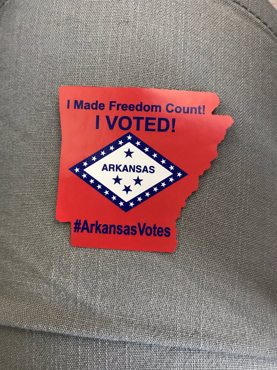 CanonFX's tweet photo. #ArkansasPrimary #ArkansasVotes https://t.co/8UBGKAodss