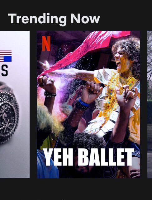AntaraLahiri's tweet photo. What the last few days looked like on @NetflixIndia . My 2019 filmography in a nutshell #BardOfBlood #BhangraPaaLe #YehBallet 🤩 #TrendingNow #PopularOnNetflix https://t.co/FCpaGXZVYZ