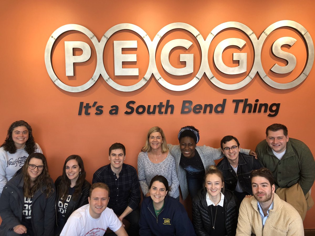 PEGGS_SouthBend's tweet image. Thank you to @PeteButtigieg and your entire campaign for all that you brought to our community! Your energy and enthusiasm will be missed. Take pride in a campaign well run! @Chas10Buttigieg 
#thankyoupete #mayorpete #teampete #PeteButtigieg