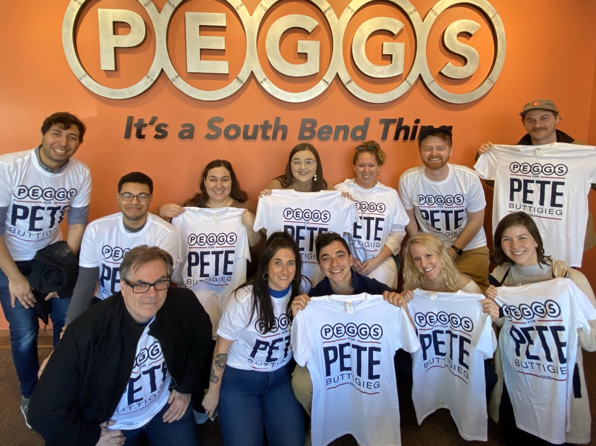 PEGGS_SouthBend's tweet image. Thank you to @PeteButtigieg and your entire campaign for all that you brought to our community! Your energy and enthusiasm will be missed. Take pride in a campaign well run! @Chas10Buttigieg 
#thankyoupete #mayorpete #teampete #PeteButtigieg