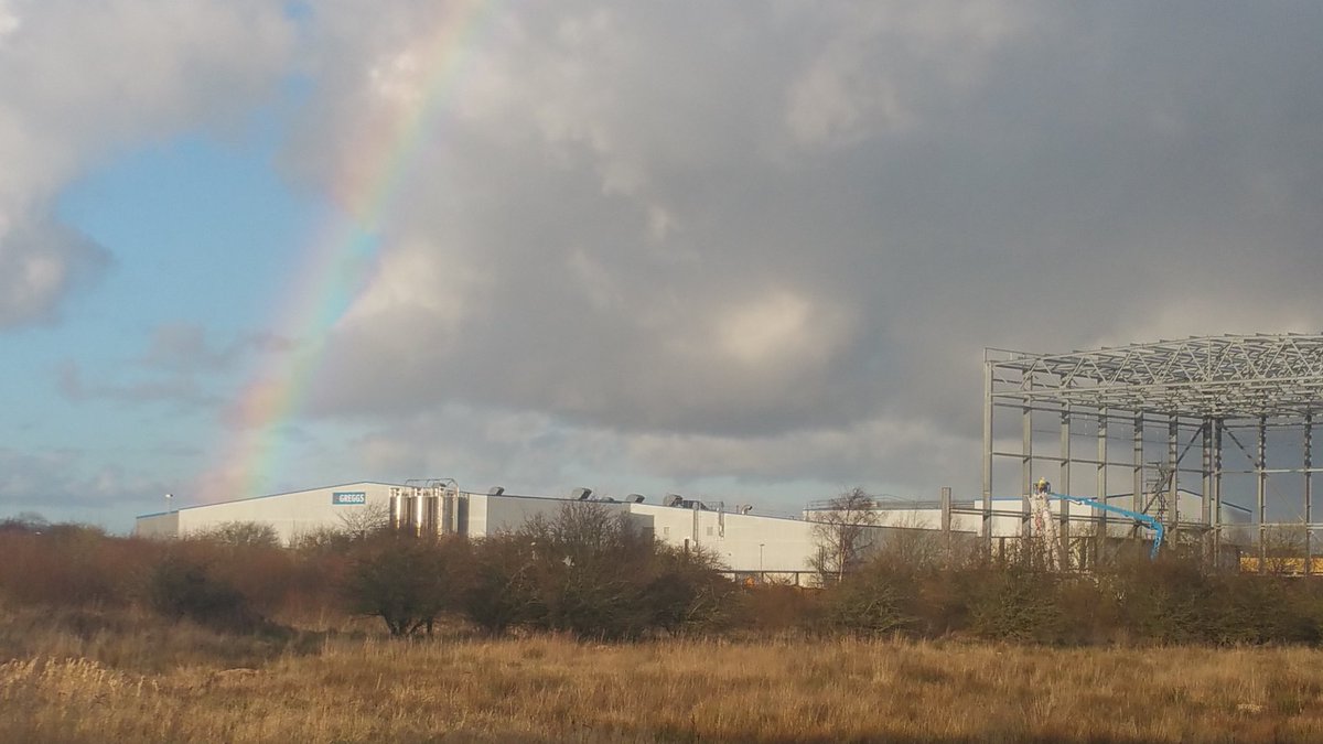 RobFraser069's tweet photo. Found the pot of gold at the end of the rainbow while visiting Newcastle today @GreggsOfficial https://t.co/7SAxqFuk6g