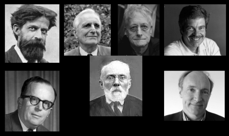mamund's tweet photo. "The world needs to get a lot smarter about how it works." -- Doug Engelbart

Web Icons (video) https://t.co/13WC1mZX7z

In order of appearance:
JCR Licklider, Ted Nelson, Tim Berners-Lee, Alan Kay, Doug Engelbart, Boyd Rayward

#intertwingularity https://t.co/X2ek4xDfLw