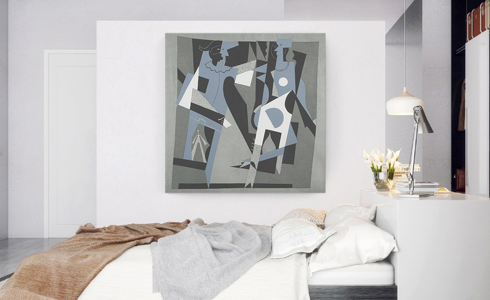 artcanvasinc's tweet photo. Harlequin and Woman with Necklace 1917 - Geometric people on another plane #ARTCANVAS #Picasso https://t.co/56r1CpS4l1