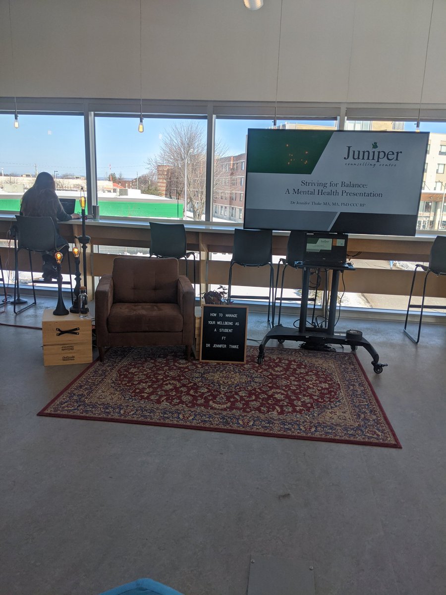 AlgonquinSS's tweet photo. #ACStudents: Join us for guest speaker Registered Psychotherapist Dr. Jennifer Thake as she discusses balancing academics with physical and mental wellness!
โ Tuesday, March 3 โข 12pm-1pm
๐The AC Hub (2nd Floor, Student Commons)
Check it out! ๐๐
https://t.co/ShinpwpeJv https://t.co/HlGDBATvOU