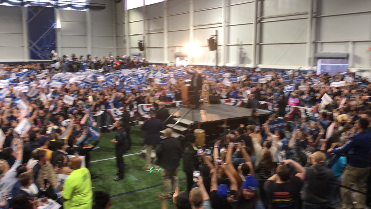 NP4Bernie's tweet photo. We are so incredibly lucky to have this once in a lifetime candidate running! Go Bernie! Go win Virginia today!
#BernieVirginia #VAForBernie #NotMeUs https://t.co/D2Cb9MUnYA