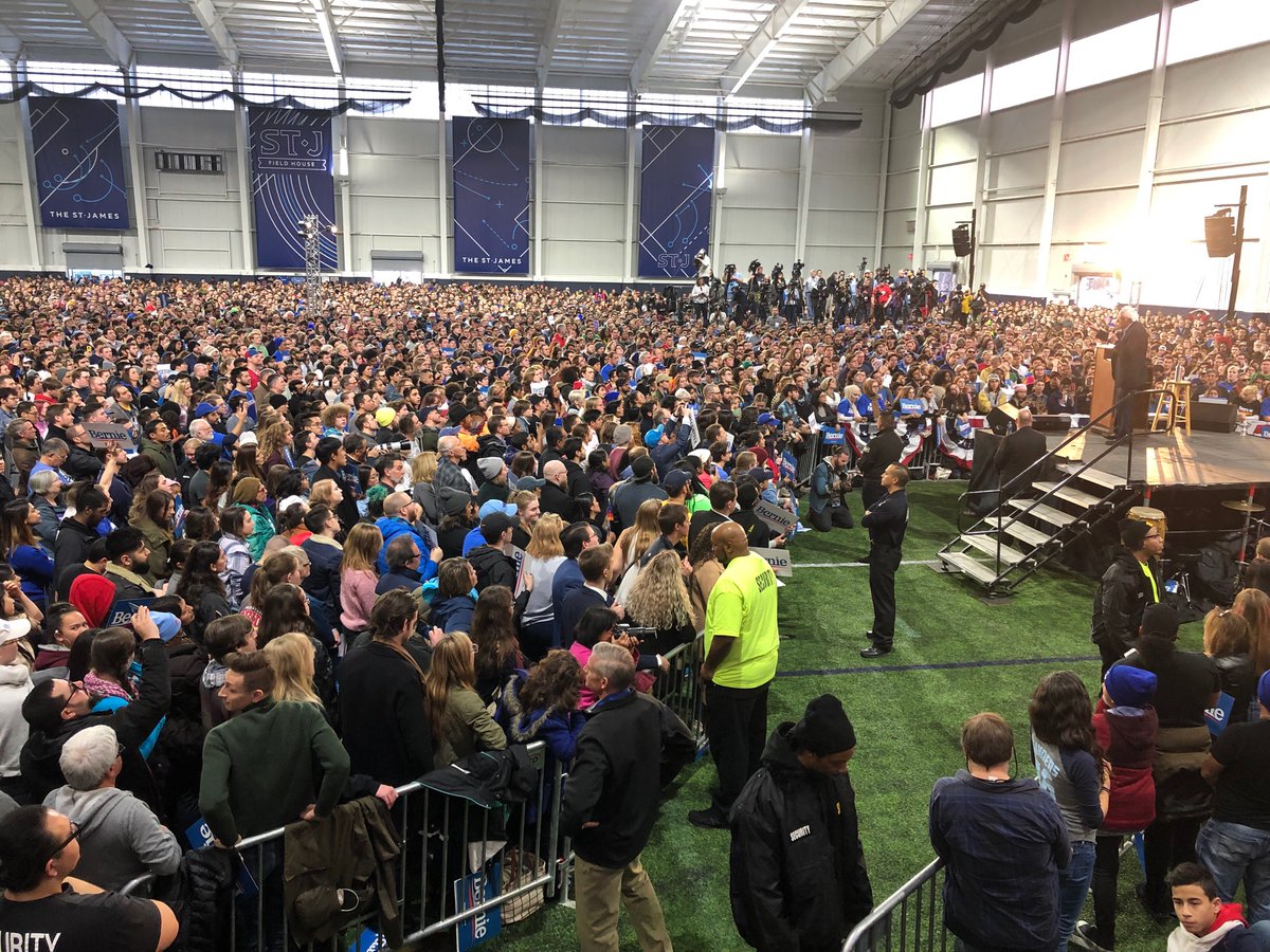 NP4Bernie's tweet photo. We are so incredibly lucky to have this once in a lifetime candidate running! Go Bernie! Go win Virginia today!
#BernieVirginia #VAForBernie #NotMeUs https://t.co/D2Cb9MUnYA