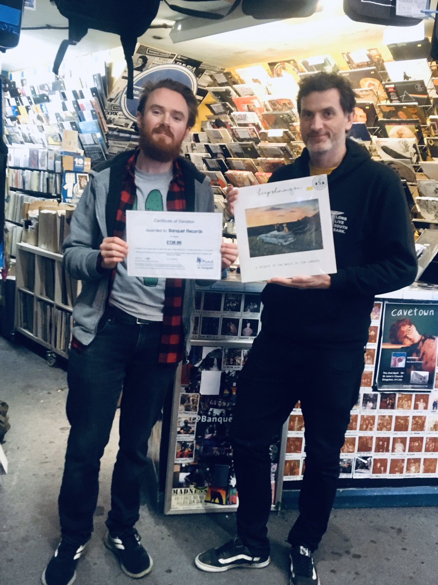 MindinKingston's tweet photo. Once again thanks so much @JonTolleyTweets @BanquetRecords for donating the profits from #keepshiningon the tribute to #timlanders to us here @MindinKingston . We love you guys ! https://t.co/VnYr5FeISL