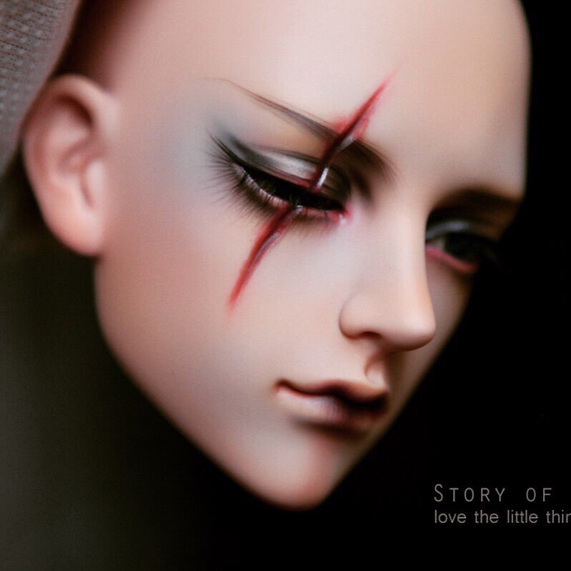 Story7days's tweet photo. Old work~He has some modifications. Close eyes, simply carve scars, modify the shape of the mouth.
+
#bjd #bjddoll #bjdfaceup #bjdmakeup #doll #faceupartist #faceup #makeup #bjdartist #soomdoll #soombjd #soom #bjdphotography #bjdmodifications https://t.co/JVAPssHy9f