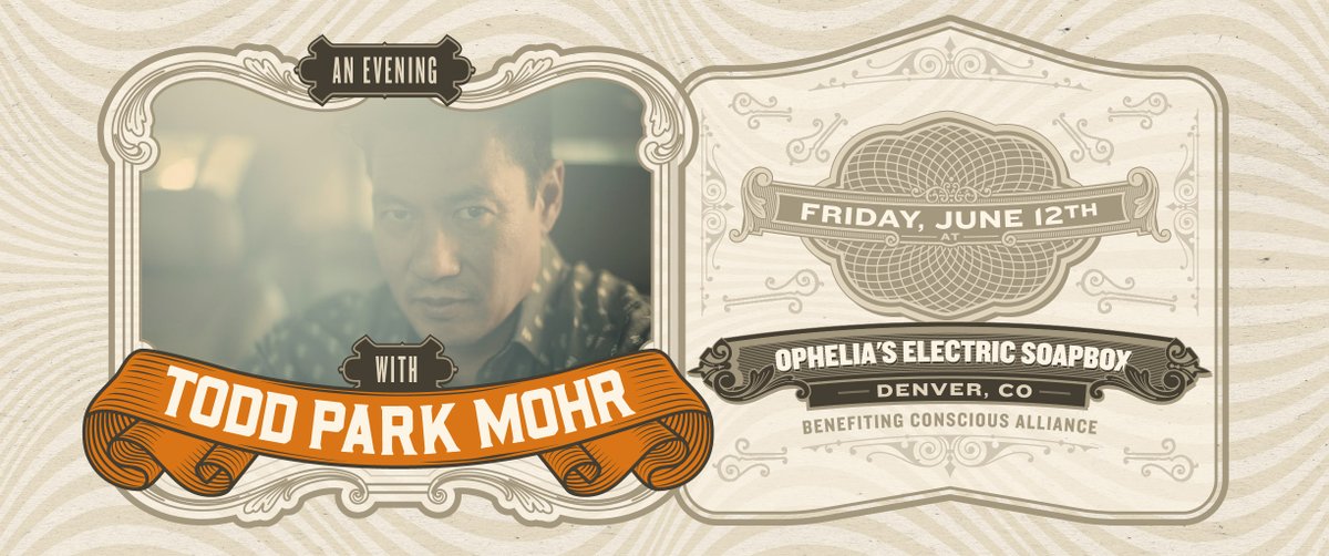 Ophelia's (@opheliasden) on Twitter photo JUST ANNOUNCED: An Evening With Todd Park Mohr - A Benefit for <a href="/ArtThatFeeds/">Conscious Alliance</a> on June 12th!
Tickets are on sale Friday at 10am! JUST ANNOUNCED: An Evening With Todd Park Mohr - A Benefit for <a href="/ArtThatFeeds/">Conscious Alliance</a> on June 12th!
Tickets are on sale Friday at 10am!