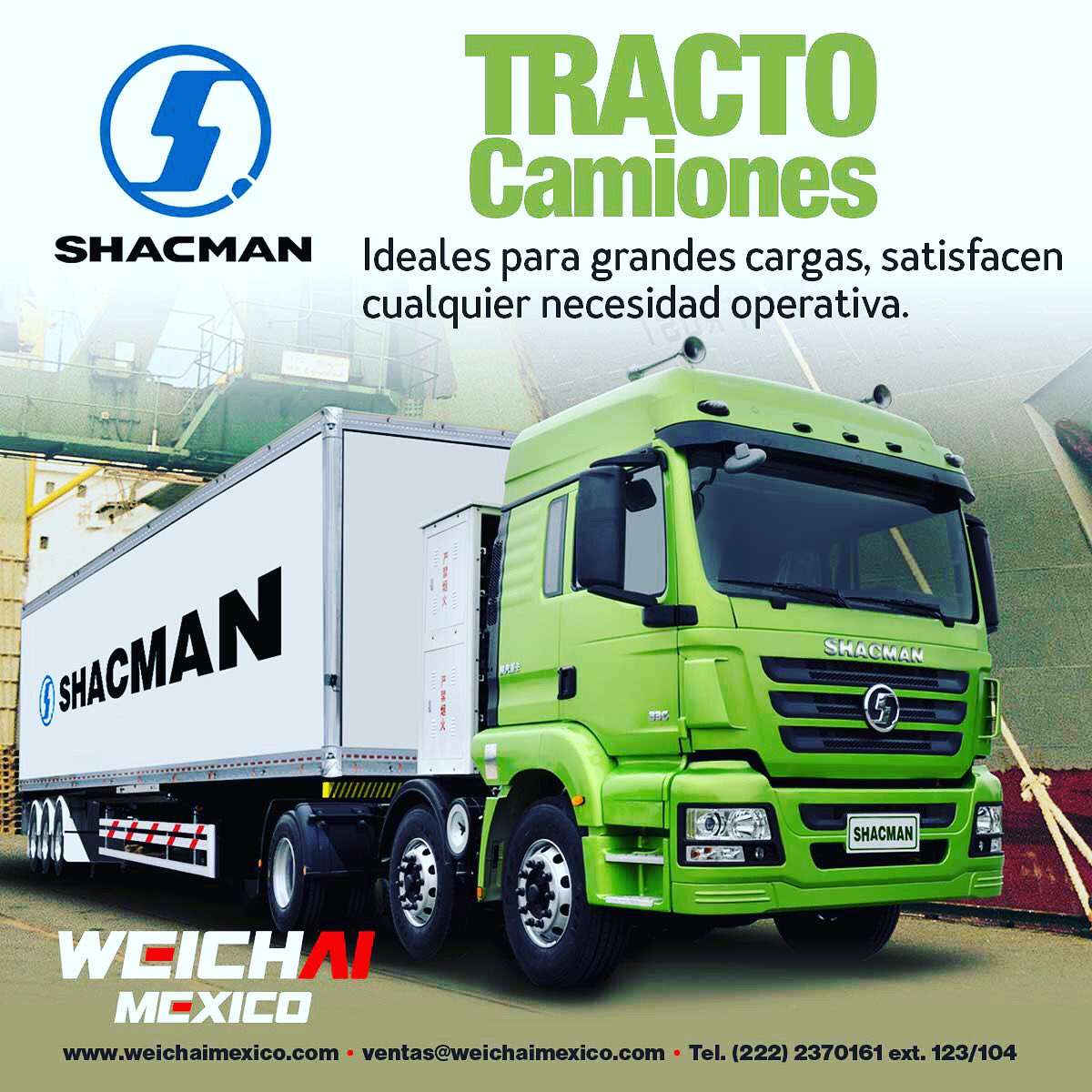La filosofía comercial de Shacman es lograr el renombre con virtudes, liderazgo por servicio y éxito con calidad #shacman #shacmantrucks  #shacmanmexico #tractocamiones #weichai #weichaimexico #potencia #trabajorudo