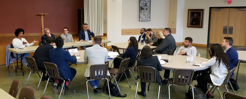 IFPrograms's tweet image. Here in Raleigh, NC our European #IVLP group engaged in a media round table where all views were discussed. @WorldLearning @StateIVLP