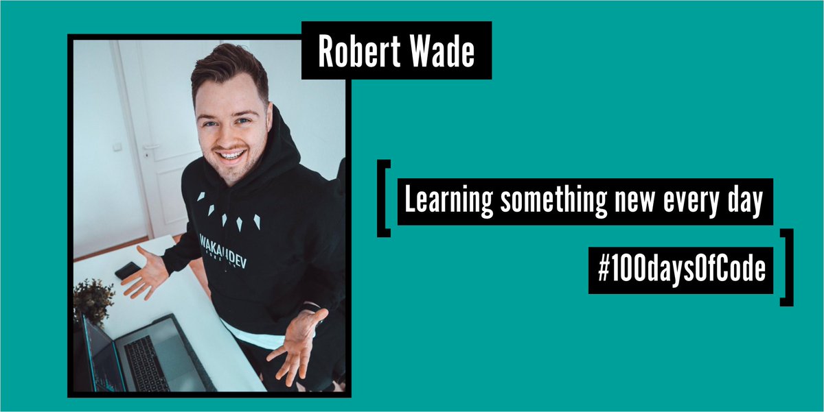 SocialDevClub's tweet photo. Ever tried #100DaysOfCode?
Curious about what it is like to learn something new and reporting about it to the public every day?
Our speaker @RobertWade93 will give you insights on his coding progress and the challenge to code 100 days in a row.
#socialdevelopersclub #conference https://t.co/LloloIvPed