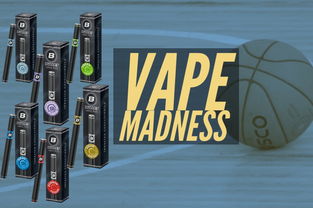 Go2Bullet's tweet image. Enjoy #marchmadness festivities🏀🗑️the discreet way with Bullet Concentrates Cartridges and Disposable Pens 🙌🔥 😎 #marijuana#thc#cannabis#420#stoners #fueledbythc#vapes#vape#cartridges#carts#dispensary#budtender #bulletconcentrates#marchmadness#vapelife#chill