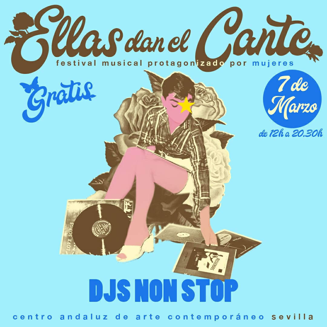 Este sábado 7 de marzo la creación femenina toma el <a href="/caac_sevilla/">CAAC - Centro Andaluz de Arte Contemporáneo</a> de la mano de #EllasDanElCante. Festival diurno, al aire libre y gratuito. 8 artistas y grupos musicales y 6 dj sets, entrada LIBRE. <a href="/CulturaCuenta/">➧ Agencia Andaluza de Instituciones Culturales</a> <a href="/CulturaAND/">Cultura Junta de Andalucía</a> <a href="/AndaluciaJunta/">Junta de Andalucía</a> De 12:00 a 20:30 hrs