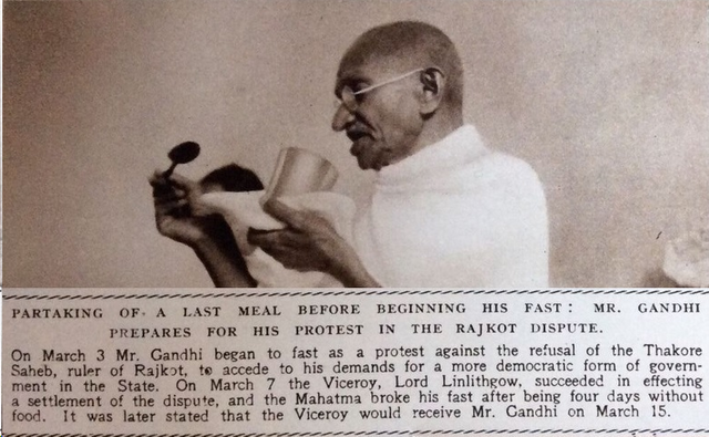 #OTD in 1939 Gandhi began a fast to protest British rule in #India. In a recent 2-part study we explored the story of his political journey from loyal subject of the British Raj to its indomitable opponent. Tragically, he wouldn't live for long after India won its independence.