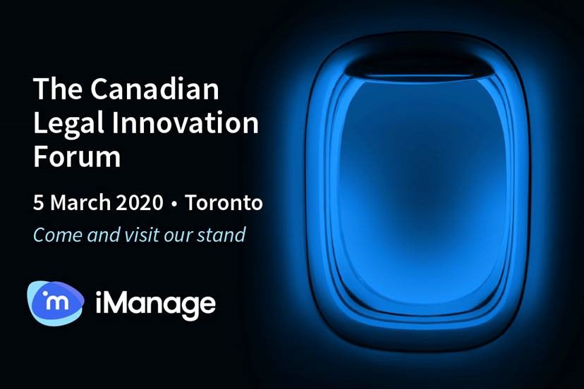 imanageinc's tweet photo. We are proud sponsors of the @cdnlegalforum later this week in Toronto! Will you be there to join us? Come visit our stand - we’ll be there to, share stories, catch-up and show you our amazing products.
#LegalTech #iManage #TorontoConference #CDNLegalForum #DMS https://t.co/P04ny9BMsC