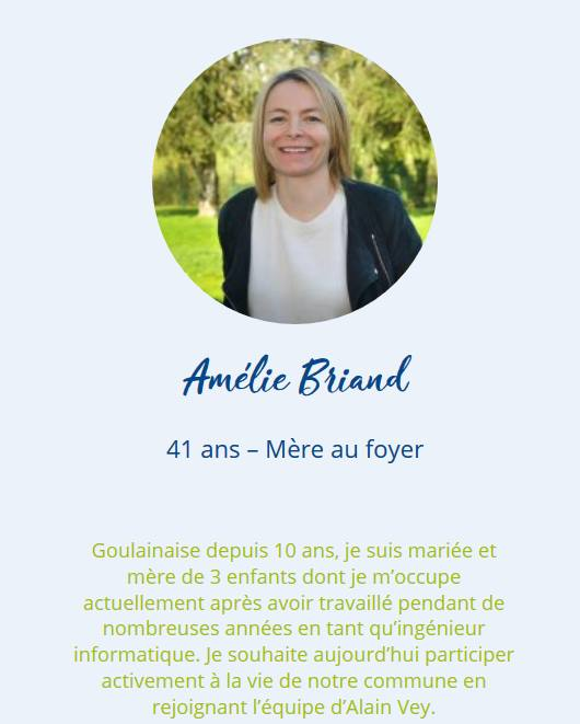 alainvey2020's tweet photo. Amélie BRIAND, colistière de la liste Basse-Goulaine, Moderne et Humaine https://t.co/amx62fCbmt