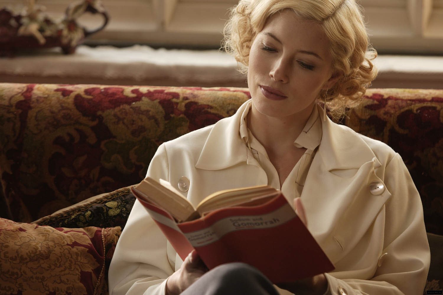 Happy Birthday To Jessica Biel! Here she is reading in the 2008 film Easy Virtue. 