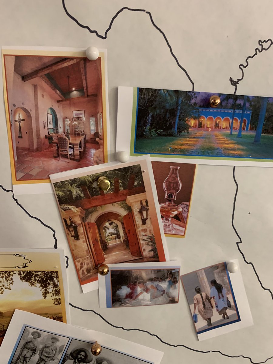 shjohnson1031's tweet photo. It was obvious my class did NOT have the necessary background knowledge to read Esperanza Rising when one of my kids asked “What is that big state you drew below Texas?” 😳 We are building background knowledge &amp; keeping track of the settings on our map! https://t.co/Tn41RB0zE3