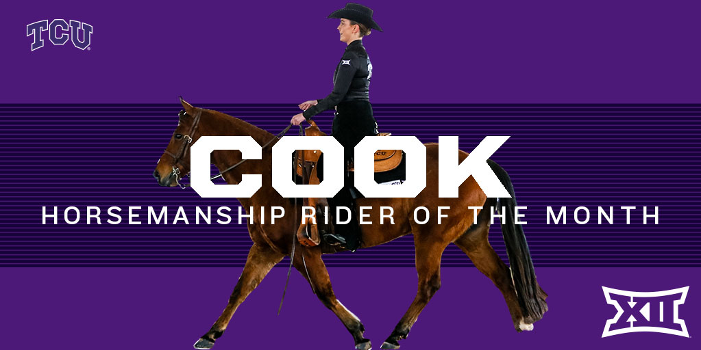 Big12Conference's tweet photo. All 4⃣ #Big12EQ teams are represented, all 5️⃣ are first-time honorees...

Here are February's Riders of the Month ➡️ https://t.co/4I962xxxDR. https://t.co/Oo5iAdlZyK