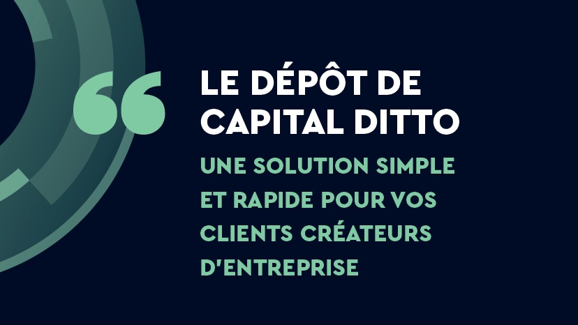 DittoServices's tweet photo. Création d’ #entreprise : Que vous soyez #Neobanque, #Regtech, #Legaltech, #Expertcomptable ou #banque traditionnelle, proposez à vos clients créateurs d’entreprise une solution simple et rapide de dépôt de capital en 3 étapes! RDV sur https://t.co/aAmyXM1lg3 https://t.co/ycEbTuVQe5