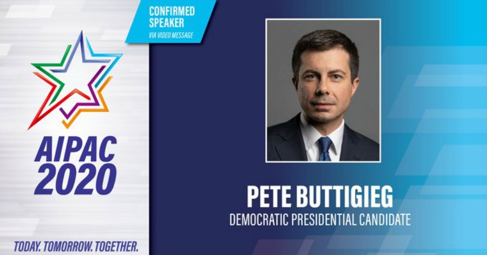 SunjeevBery's tweet photo. Very disappointing. Both @PeteButtigieg and @SenAmyKlobuchar
have flip-flopped.
Now that they no longer need progressive votes, they will deliver videotaped comments to @AIPAC after all.
#SkipAIPAC #MayorPete #PeteButtigieg #PeteToBernie #PeteToBiden #PeteToWarren #Klobuchar https://t.co/sCl3tsCVit