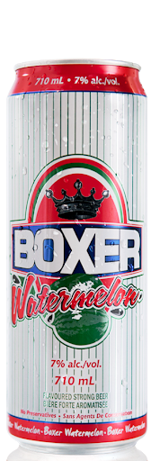 BoxerLager's tweet photo. Boxer Watermelon Energy is here!🍉 It's the sweetness of juicy  watermelon mixed with the smooth taste of premium spirits. Only $9.95 per 6 pack and available now at our Pizza Brew location 1314 44th Ave NE. #MinhasBrewery #MinhasDistillery #BuyLocalYYC #Boxer #Watermelon #YYC https://t.co/mzVgRyfD6M