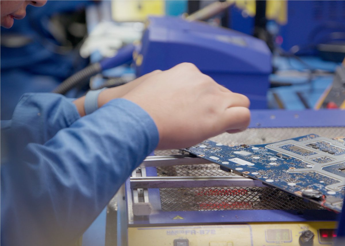 CSAT_Solutions's tweet image. We diagnose and repair each circuit board, hard drive, and monitor on a component to avoid any unnecessary scrapping or additional costs to our customers. Click here to learn more about our process: ow.ly/FTVI50ycvsV
#CSATSolutions #electronicrepair #touchscreenrepair