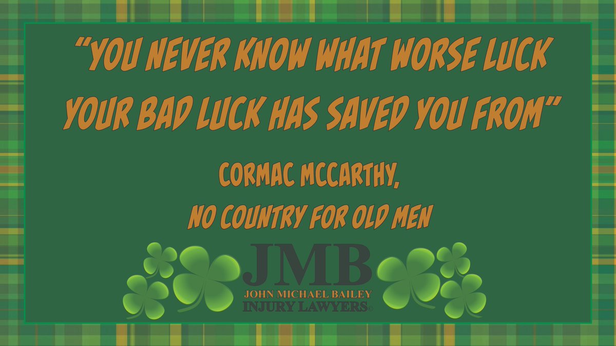CallJMB's tweet image. March is the month of #luck! And we here at JMB are sharing our favorite tips on how to stay #lucky all month long! Let us know what your lucky charms are! And I mean it!