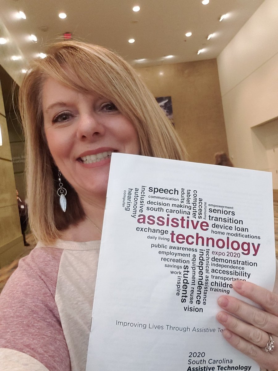 Catawbaridgeart's tweet photo. Assistive Technology Expo in Columbia today with some awesome classmates! @FortMillSD @EHartScience @SarahKeistler @Cantina76 @WinthropCOE @winthropu https://t.co/AqTzrfHUY3