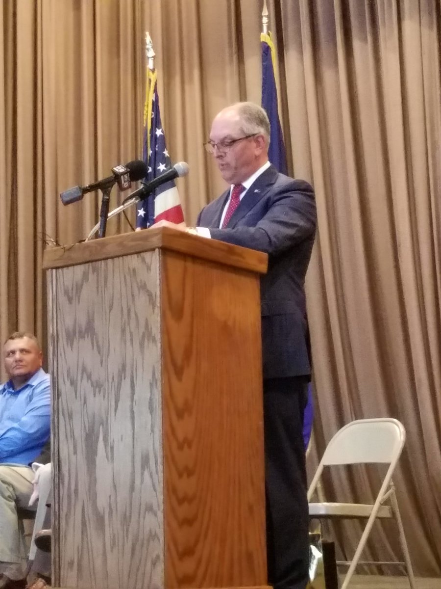 LUMCONscience's tweet photo. We would like to thank @LouisianaGov and @KimHunterReed for attending the Keel Laying ceremony for the R/V Gilbert R. Mason. #rcrv #unols https://t.co/hi892hBrLV