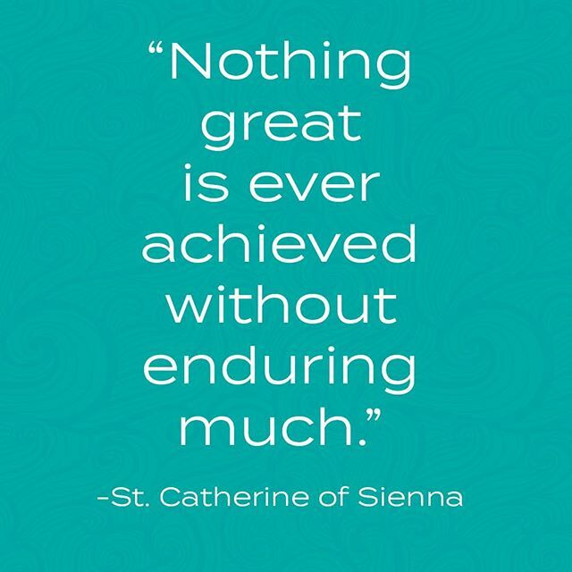 #endurance #greatness #stcatherine #stcatherineofsienna #catholic #quotes #burke ift.tt/2vrzIkc