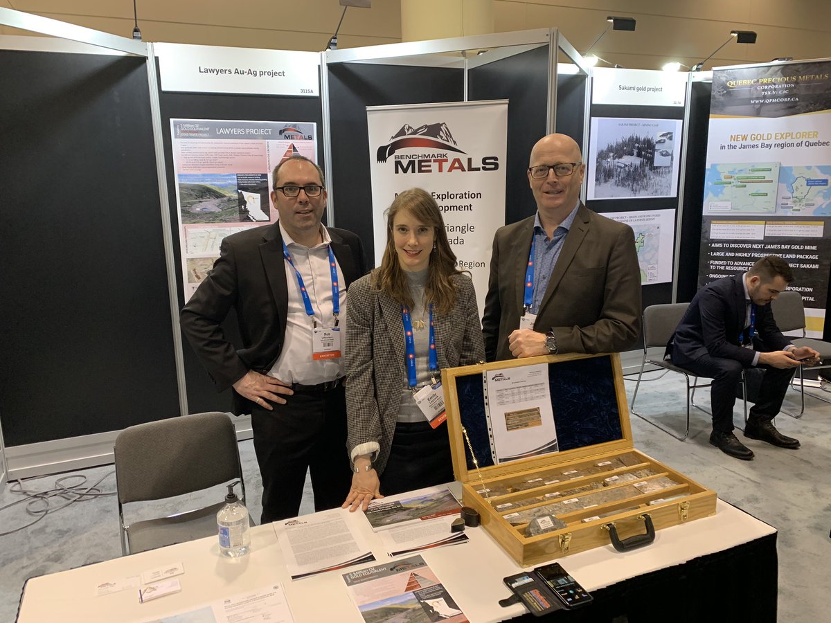 PDAC Core Shack 2020. Presenting the Benchmark Gold-Silver story #PDAC2020 #PDAC #gold #silver #mining