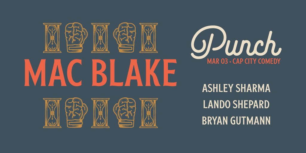 PUNCHcomedy's tweet image. Mac Blake makes everything better. Every. Time. 💀