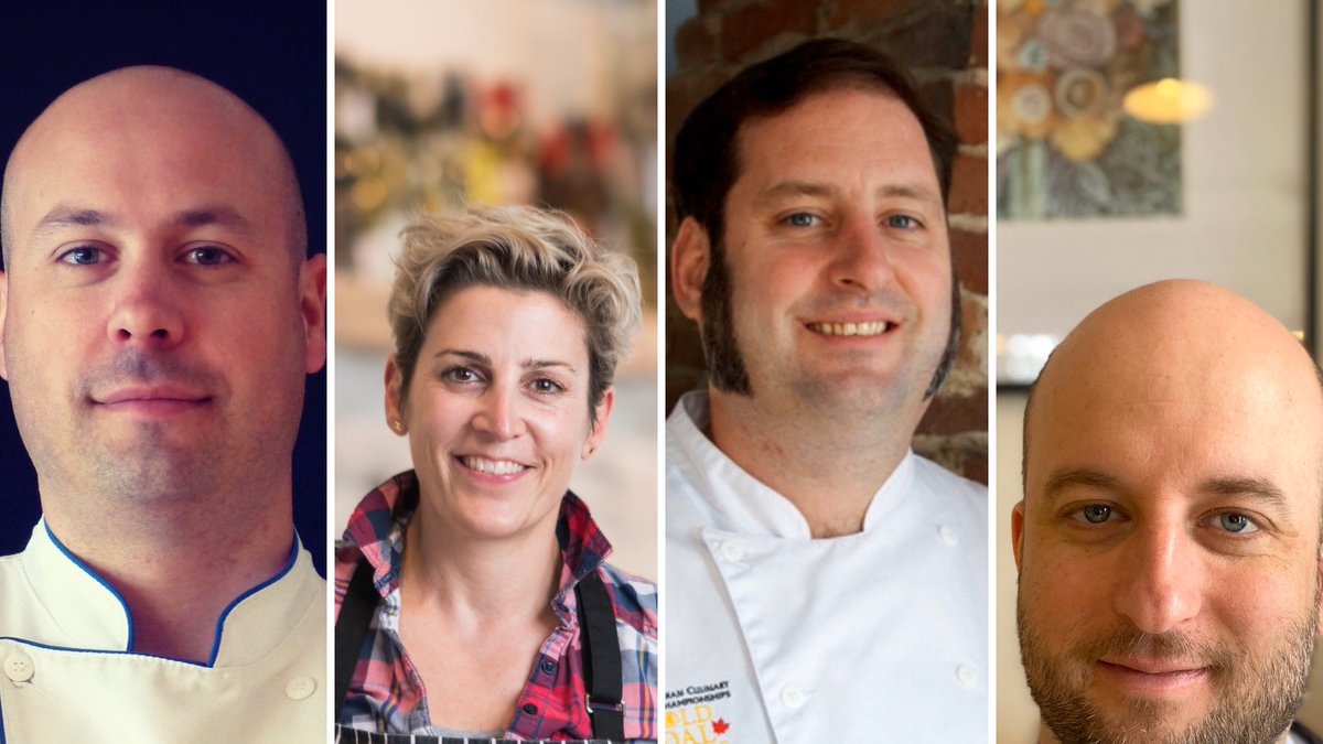 We are so excited for our first ever Regional in #Halifax this year!  Here are your judges: Chef Johnathan Canning (NSCC), Chef Renée Lavalée (The Canteen), Chef Martin Ruiz Salvador (The Salt Shaker Deli) and Chef Geoff Hopgood (Juniper Food+Wine) !