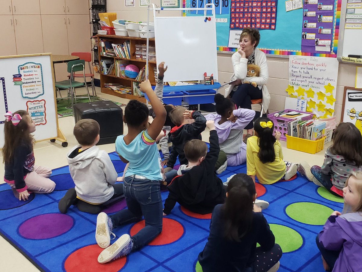 goelway7's tweet photo. Read Across America week and Aycock teachers are reading in different grades today for Morning Meeting!! #WeAreAycock #teamwork @VanceCoSchools @AYCOCKSCHOOL https://t.co/tcu2Yv1NP7