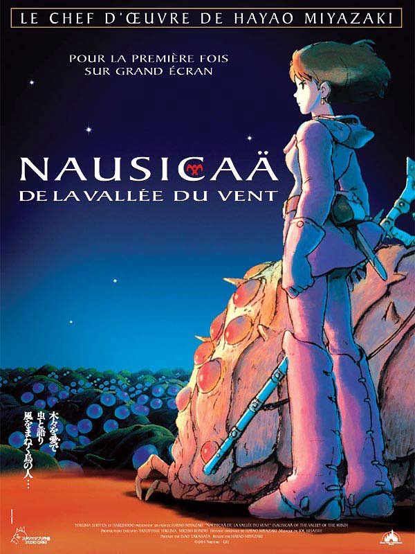 Nausicaa de la vallée du vent, par Hayao Miyazaki  Projeté chez moi