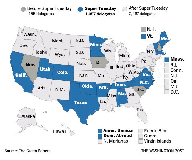 CivicsOnTap's tweet photo. Delegate Forecast https://t.co/wnJ6FNgfC5