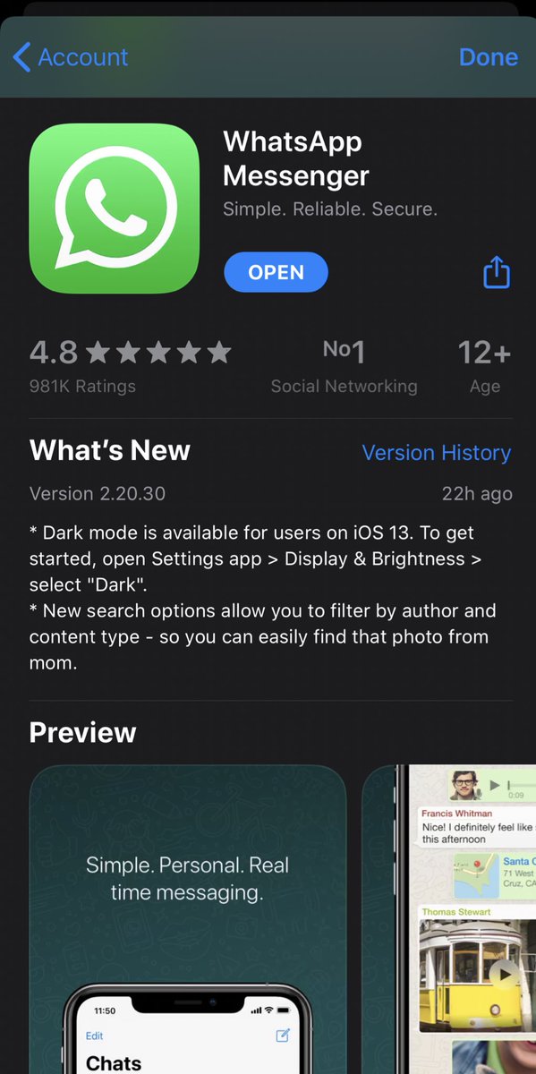 Akhirnya, WhatsApp Dark Mode! 😎📱