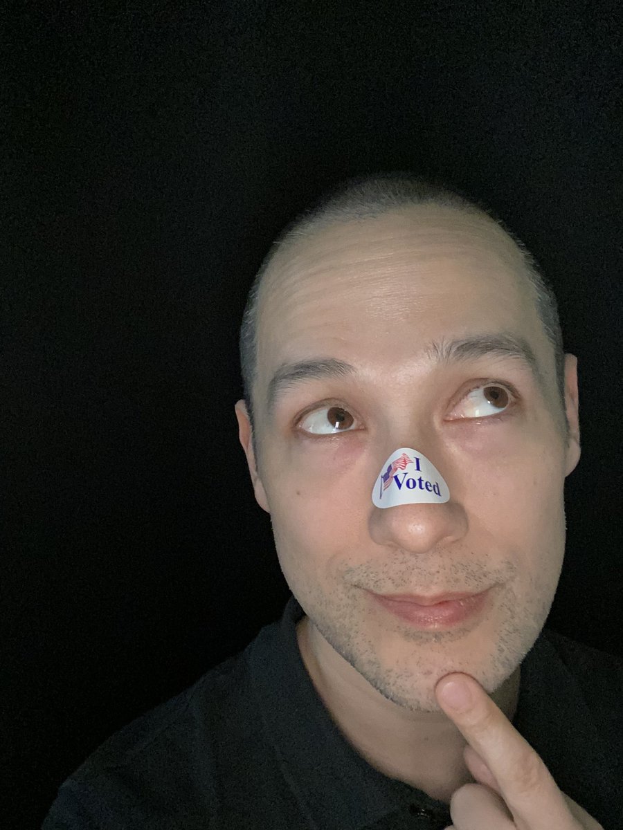 Stop making excuses and go vote! Every vote DOES count!
Side note: I can use this as a pore strip, right? 🤔😂
#VoteBlueNoMatterWho #VoteBlue2020