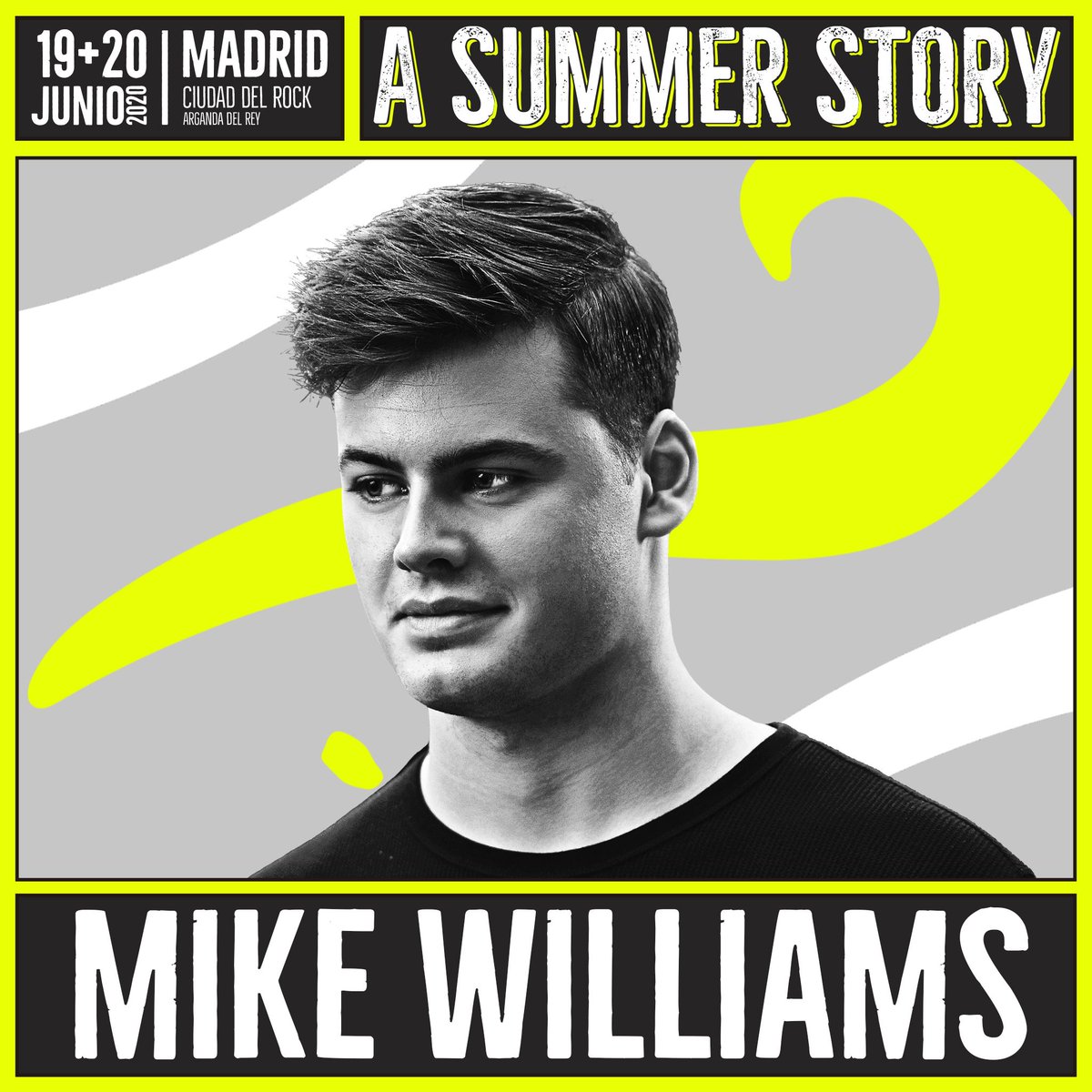 #MikeWilliams en Madrid en junio?? Wow esto no os lo podeis perder

#ASummerStory #DiscoVip #dj #music #edm #festival