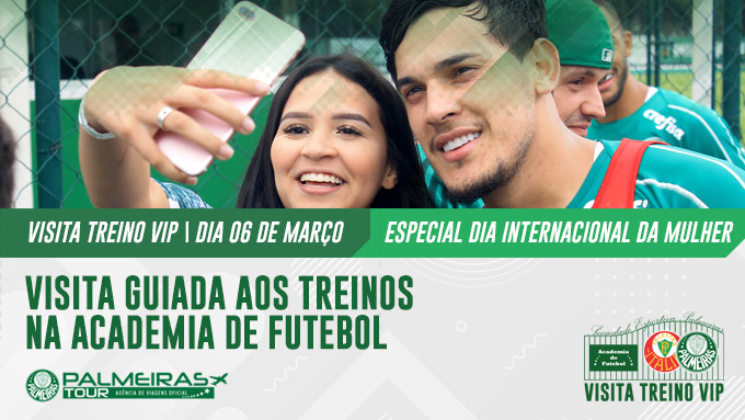 Palmeiras's tweet photo. Em homenagem ao #DiaDaMulher, o nosso treino de sexta-feira vai contar com uma ação exclusiva para as mulheres: o Treino VIP! Garanta já o seu lugar ➤ https://t.co/GnWb4ZL8ZM

👉 Sócia Avanti tem 50% de desconto 

#AvantiPalestra https://t.co/TspuIbGTe6