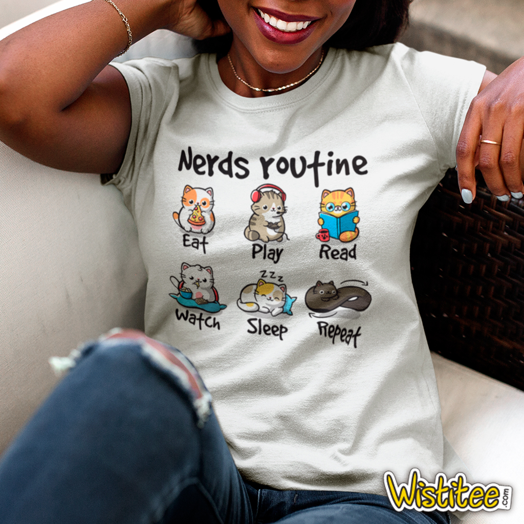 Wistitee_EN's tweet photo. 🎮 A perfect day!
👉👉 https://t.co/5dlBX6dgrN
🔥 Starting Price: 12€

« Nerds routine » by NemiMakeit 
End of sale this  Friday 06 March, 11pm https://t.co/daPv2A0NSG