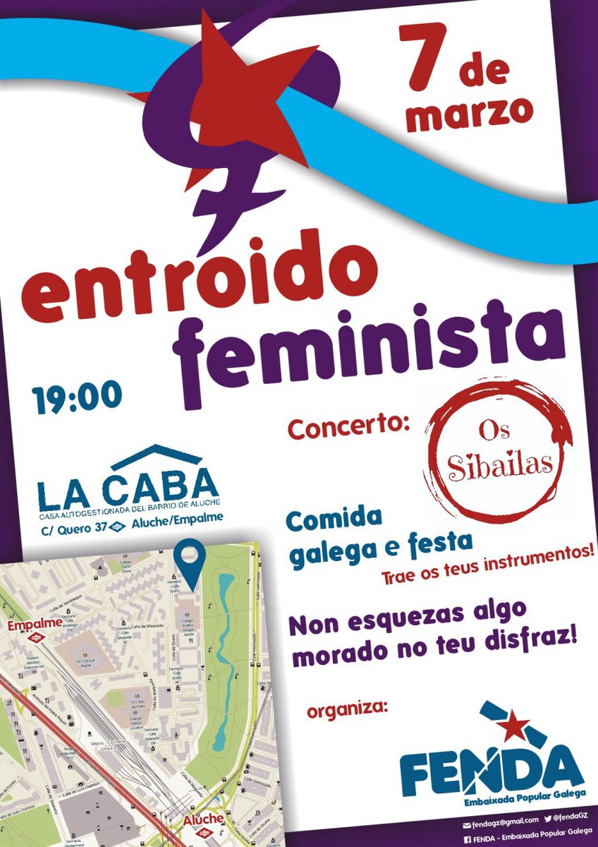 Este sábado temos foliada na <a href="/lacabaluche/">La CABA</a> !