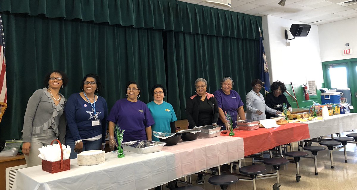 bettilindauer's tweet photo. New Jerusalem Ministries treated us to a delicious lunch on our staff day! We love our partners in edβ£οΈππ
#partnersined
#vbcps
#vbface https://t.co/e7D9DCWhps