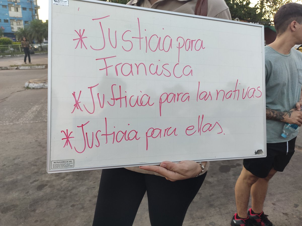 #JusticiaparaFrancisca #Justiciaparaellas #NiUnaMenos
