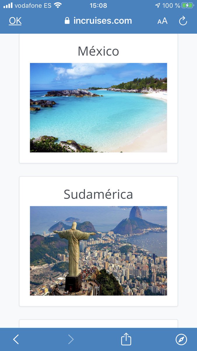 IncrusesC's tweet image. En inCruises®, nuestra misión es VIAJAR EN CRUCERO C.R.U.I.S.E con tantas personas como sea posible
Coste asequible, para que vivas experiencias de crucero de lujo a través de nuestra oferta exclusiva, lo que te permitirá ahorrar dinero y divertirte mientras navegas por el mundo