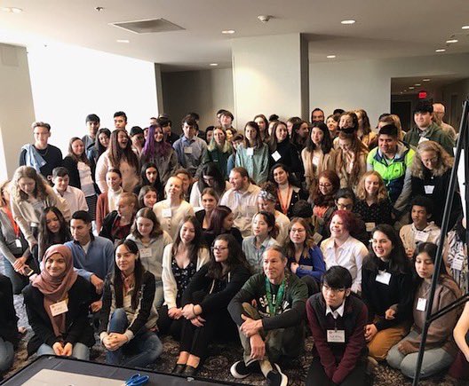 m_raman's tweet photo. The passion, creativity, and resolve is so evident in the youth climate activists who are speaking at today's #GSCE20. It's more important than ever that we work with — and partner with — young leaders like Sriya, Lily, Rayan, and Isaac to ensure a better future for all. https://t.co/ufSgXuyFq1