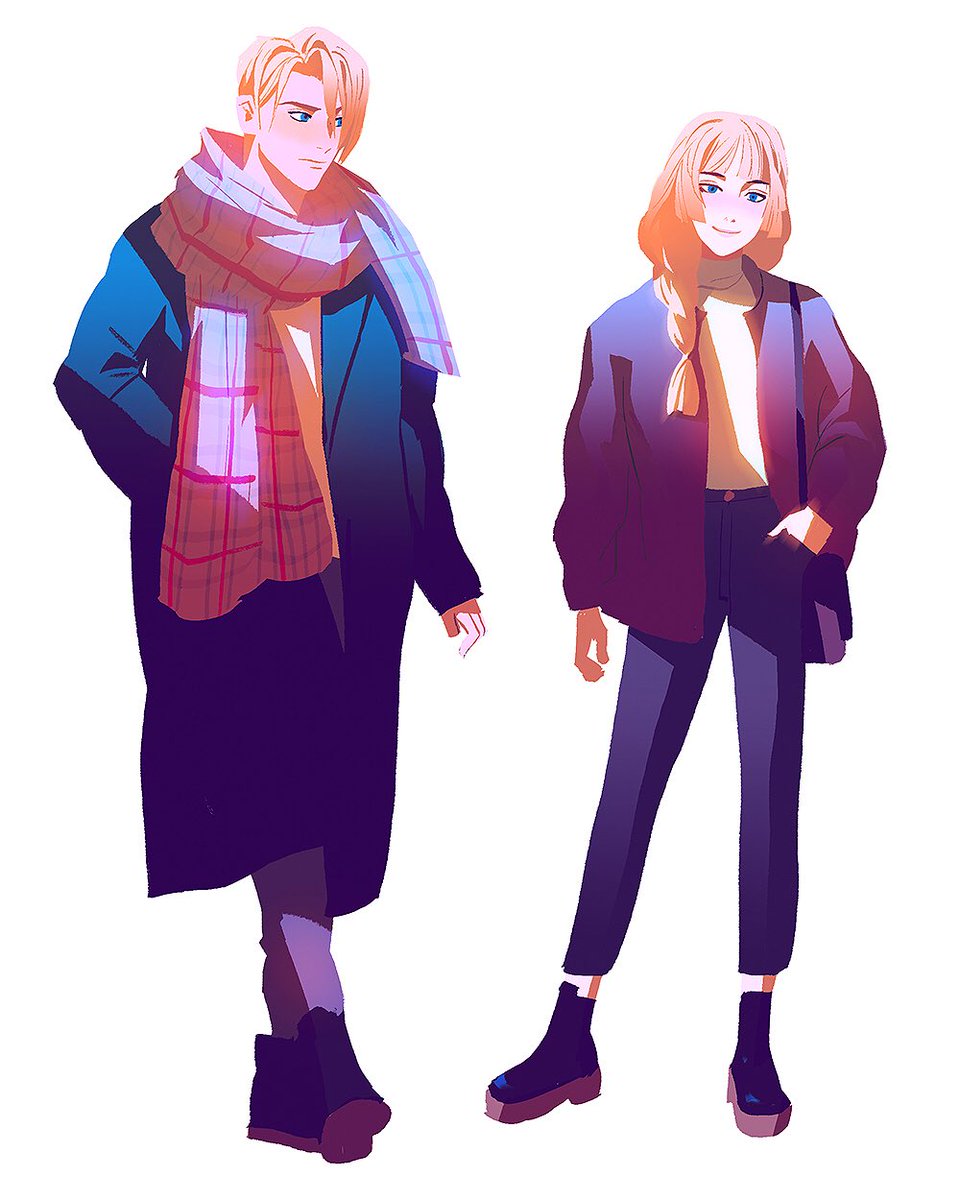 Chuwenjie's tweet photo. Part 2 of FE3H in modern street wear: Blue Lions edition! #FireEmblem #fe3h https://t.co/8VObvFhpgJ